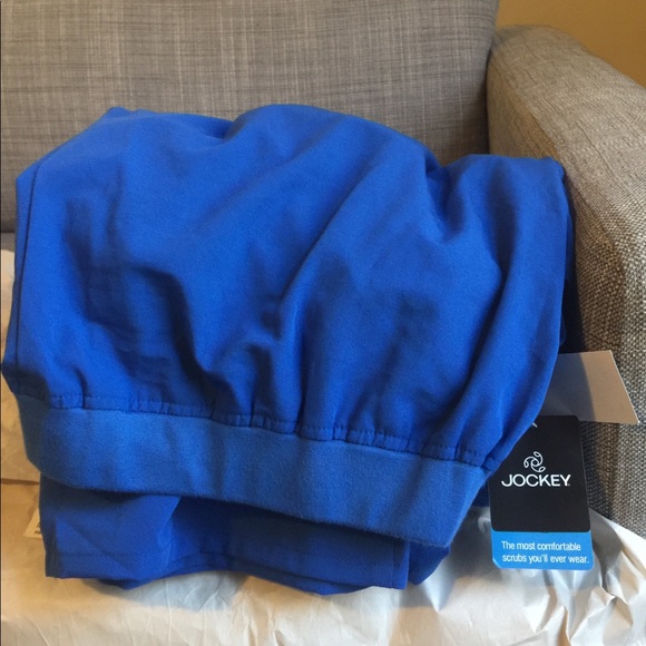 Royal blue jockey women nursing uniform pants - Picture 3 of 7